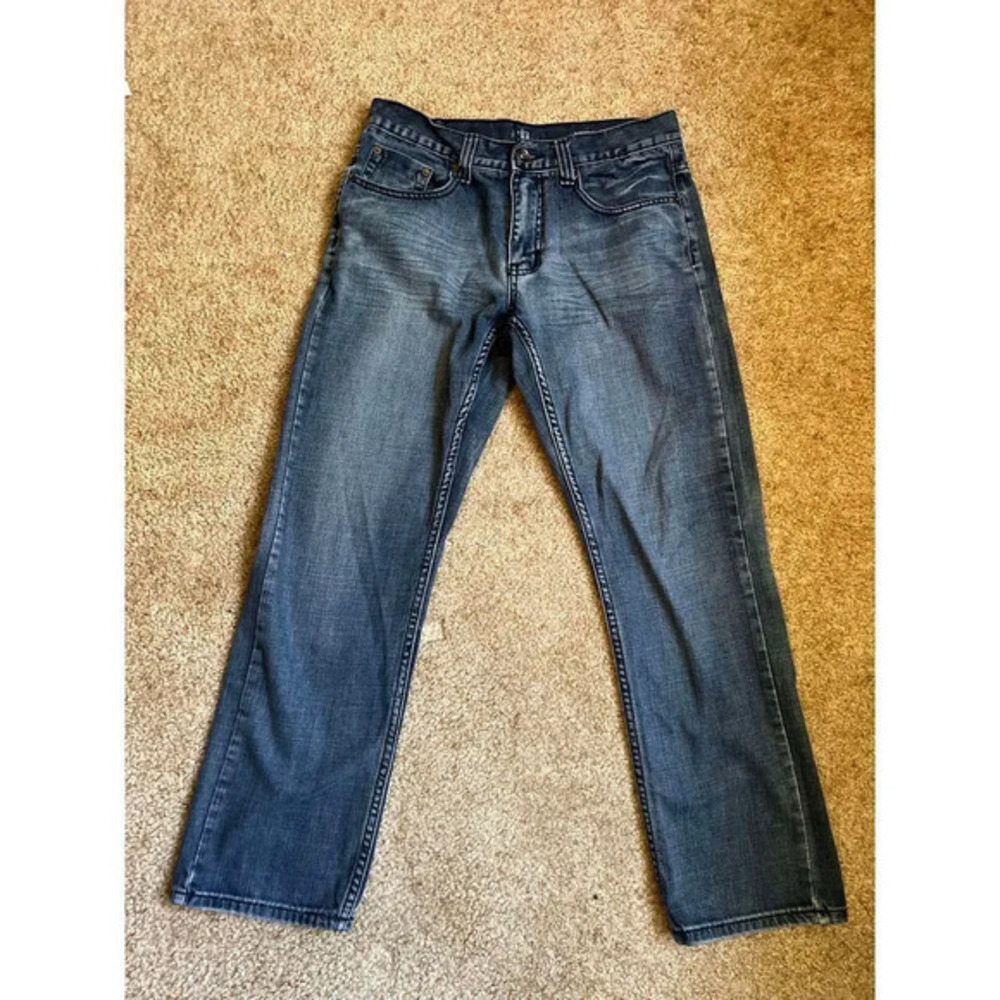 Urban Pipeline Men's Classic Straight Leg Jeans Medium Wash Denim Casual 30x30